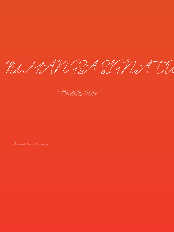 Rumangsa Signature Poster