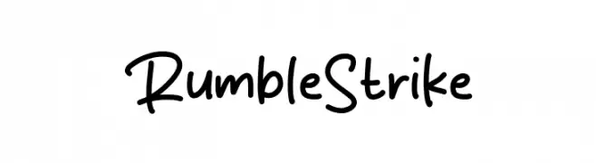 Rumble Strike  les polices de caractères gratuit tlcharger