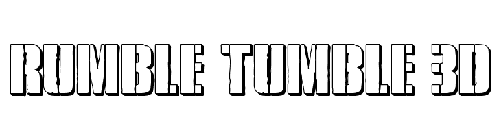 Rumble Tumble 3D  لخطوط تنزيل
