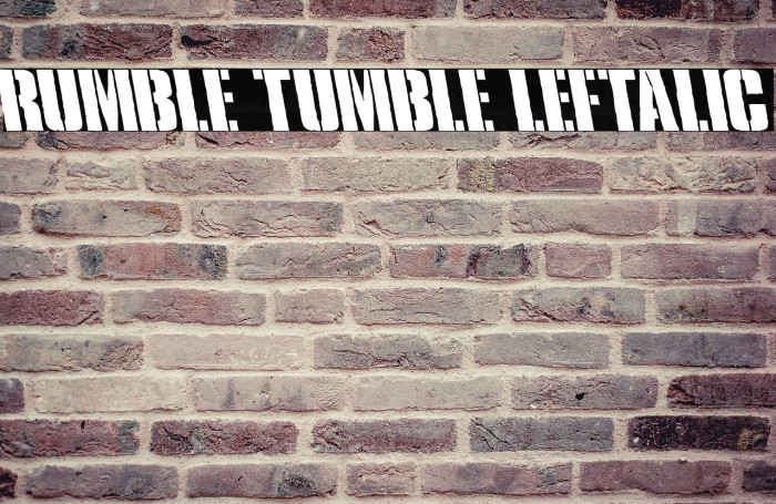 Rumble Tumble Leftalic Example 1