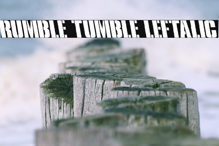 Rumble Tumble Leftalic Example 2