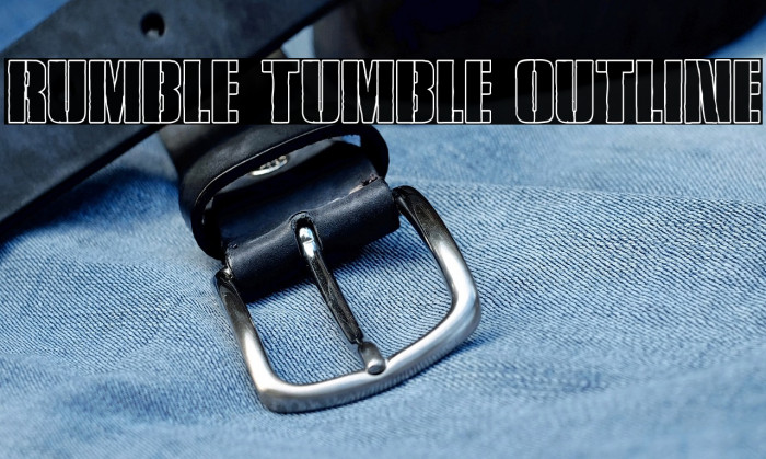 Rumble Tumble Outline Example 1