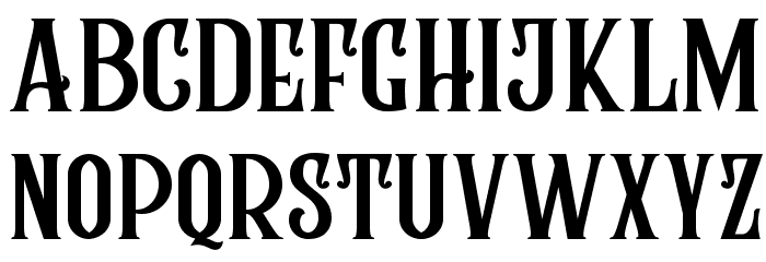 RumbleBrave Font LOWERCASE