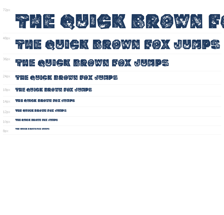 Rumbled Grunge Waterfall