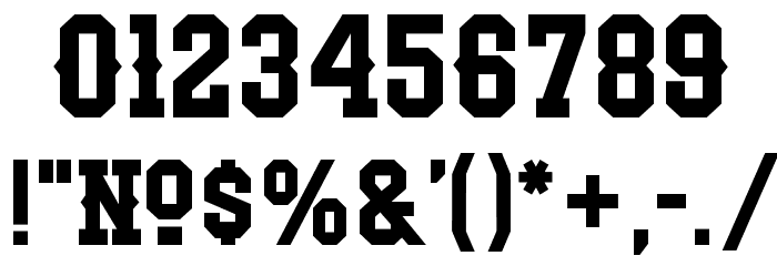 RumbleweedSpur-Regular Font OTHER CHARS