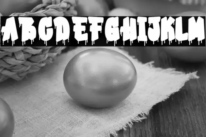 Rumbling Extrude Font examples