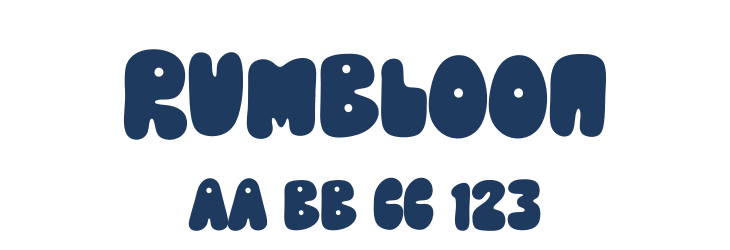 Rumbloon Font Preview