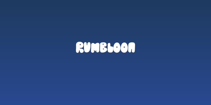 Rumbloon Social Header