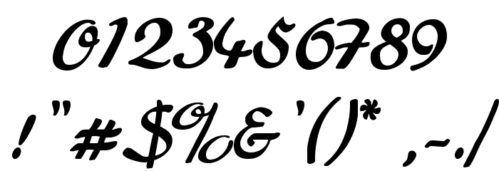 Rumburak Font OTHER CHARS