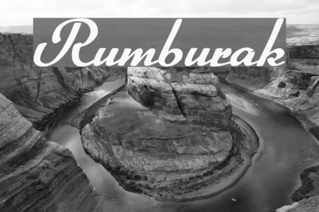 Rumburak Font examples