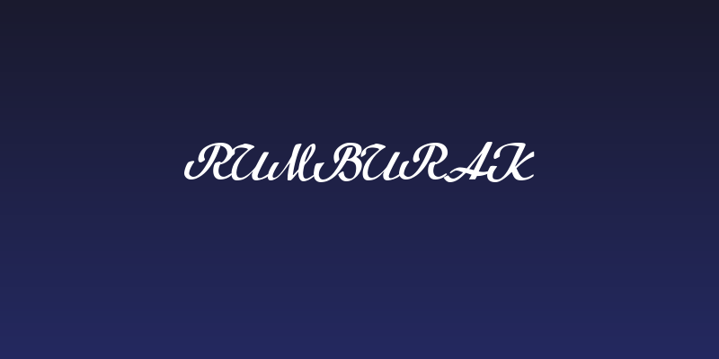 Rumburak Social Header