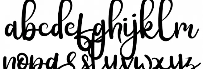 Rumero خط أحرف صغيرة