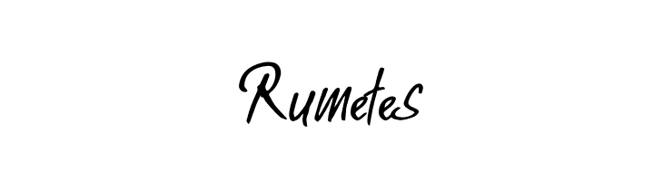 Rumetes  Frei Schriftart Herunterladen