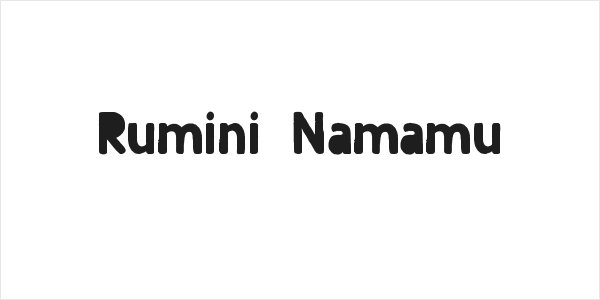 Rumini Namamu Logo