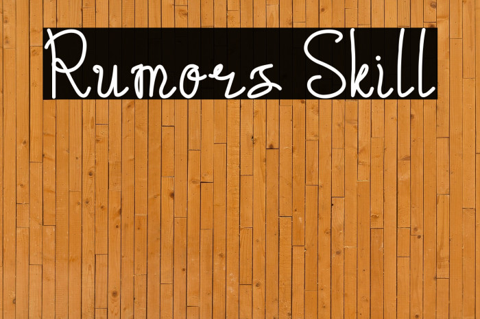 Rumors Skill Example 3