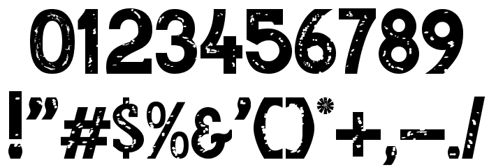 Rumoura TexturesPERSONAL USE Font OTHER CHARS