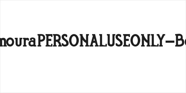 RumouraPERSONALUSEONLY-Bold Logo