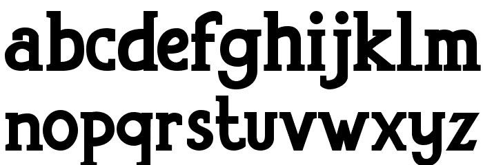 RumouraPERSONALUSEONLY-Bold Font LOWERCASE