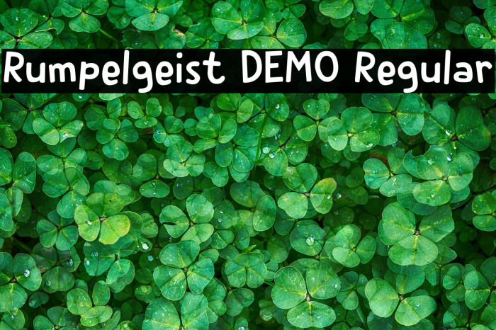 Rumpelgeist DEMO Regular Example 3