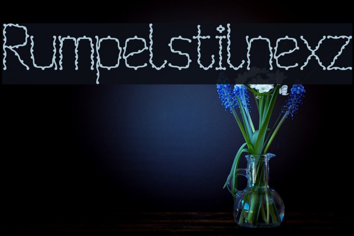 Rumpelstilnexz Font examples