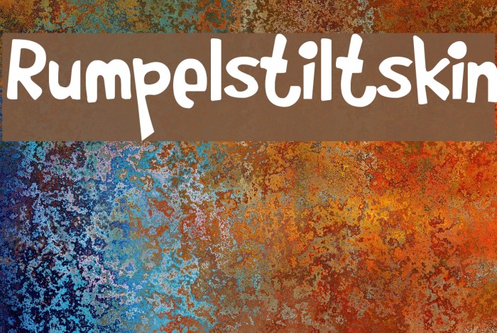 Rumpelstiltskin Font examples