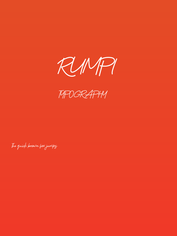 Rumpi Poster