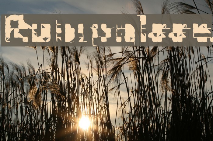 Rumpnisse Font examples