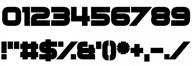 Rumutocu Font OTHER CHARS