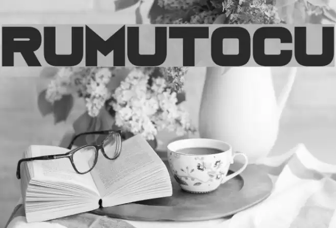Rumutocu Font examples