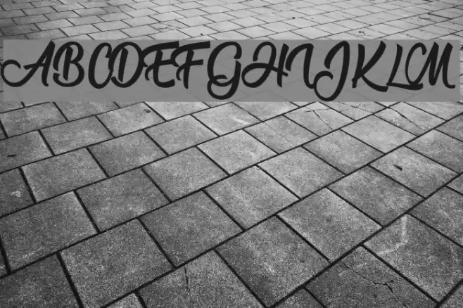 Run to the Hills Personal Use Font examples