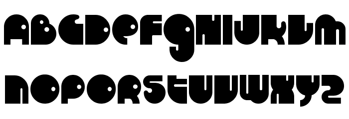 RunTron 1983 Font LOWERCASE