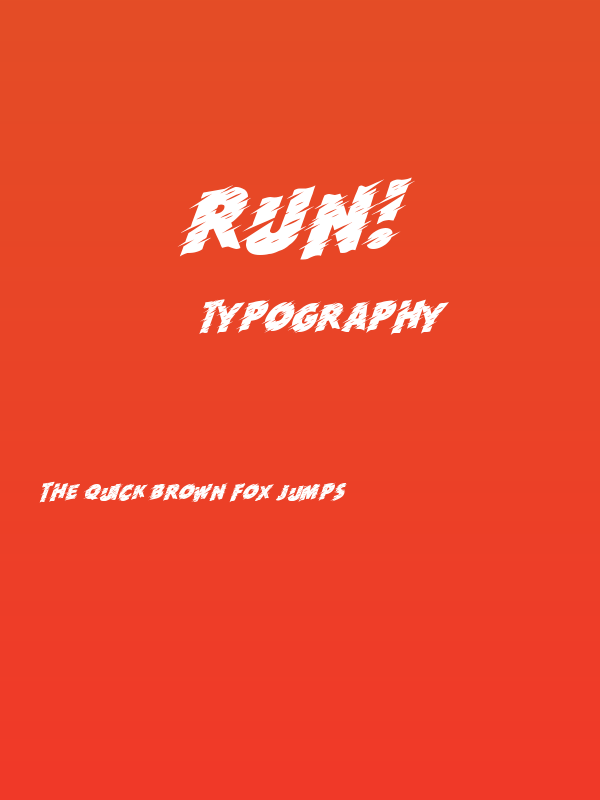 Run! Poster