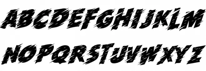 Run! फ़ॉन्ट लोअरकेस