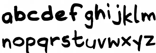 Runaway Lies خط أحرف صغيرة