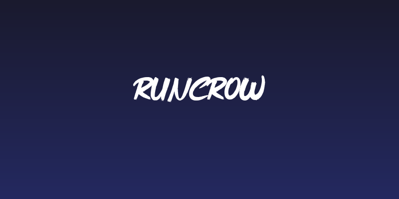 Runcrow Social Header
