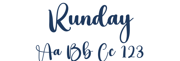 Runday Font Preview