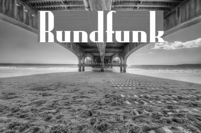Rundfunk Fonte examples