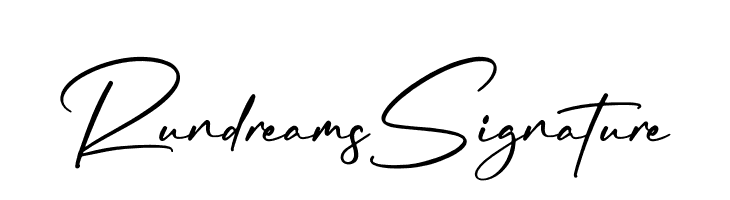 Rundreams Signature  नि: शुल्क फ़ॉन्ट्स डाउनलोड