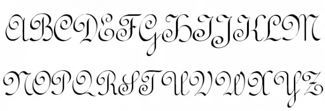 RundschriftCAT Schriftart Groß