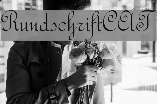 RundschriftCAT Font examples