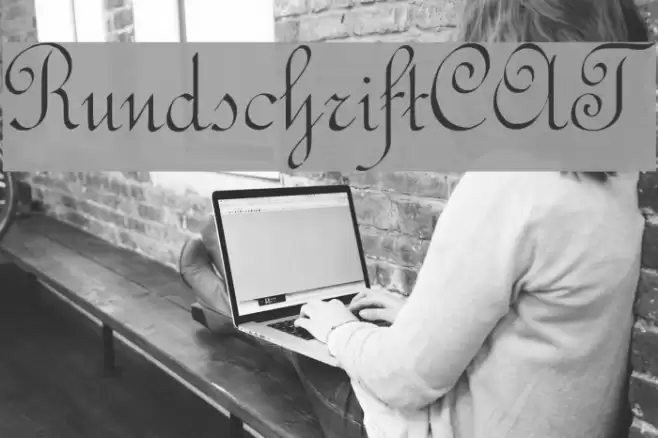 RundschriftCAT Font examples