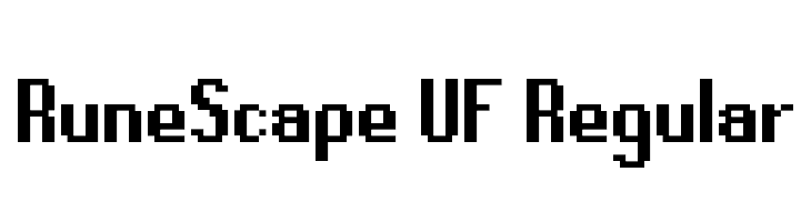 RuneScape UF Regular  Frei Schriftart Herunterladen