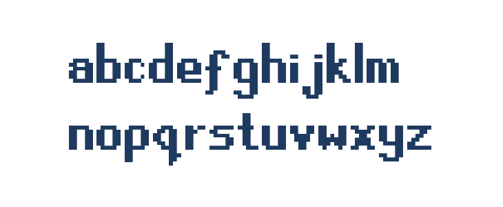 RuneScape UF Regular Lowercase