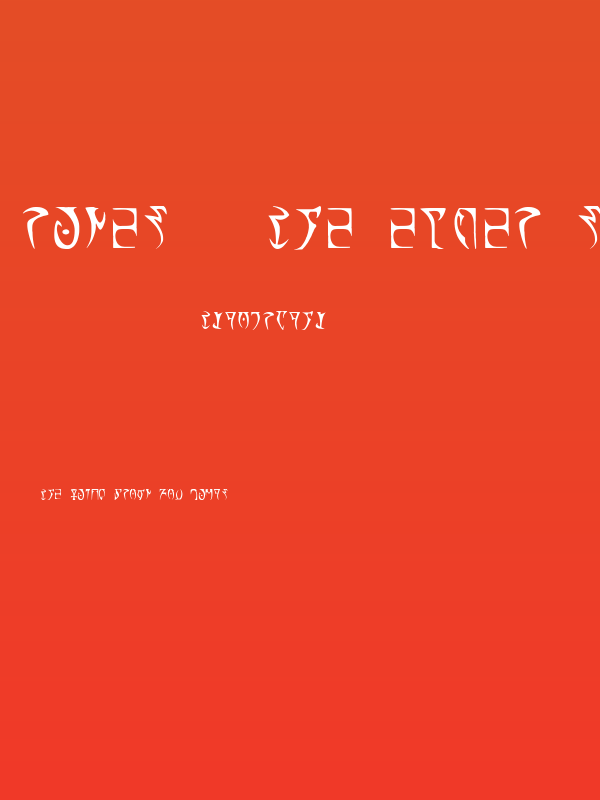 Runes - The elder scroll Poster