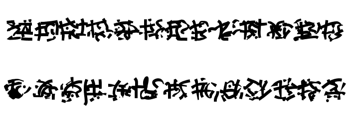 Runes of the Dragon Two Font LOWERCASE