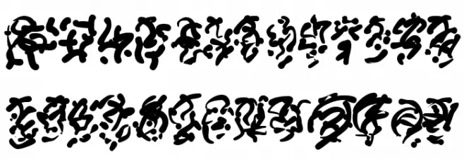 Runes of the Dragon Шрифта ВЕРХНИЙ