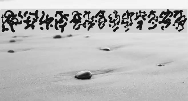 Runes of the Dragon Font examples