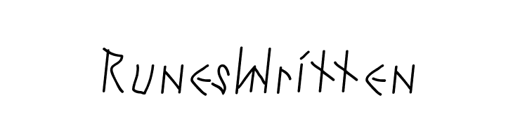 RunesWritten  免费字体下载