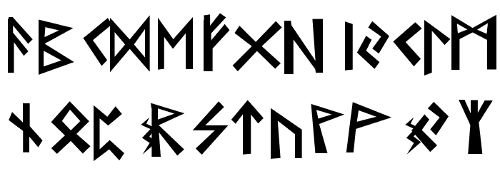 Runes Fuentes MINÚSCULAS