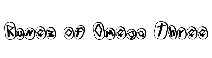 Runez of Omega Three Fonte